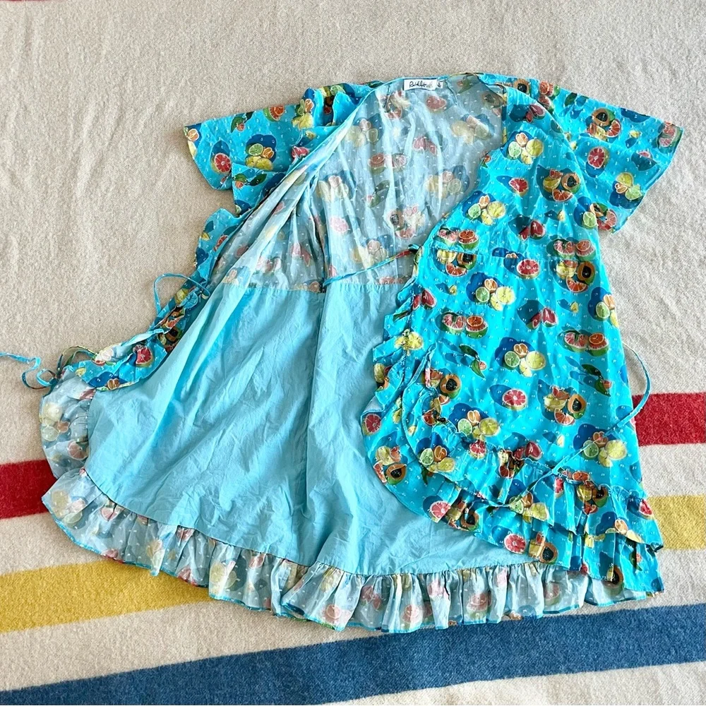 Rachel Antonoff citrus print wrap dress - Picture 11 of 11